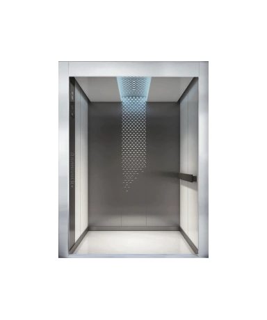 Robot calling and entering an elevator
