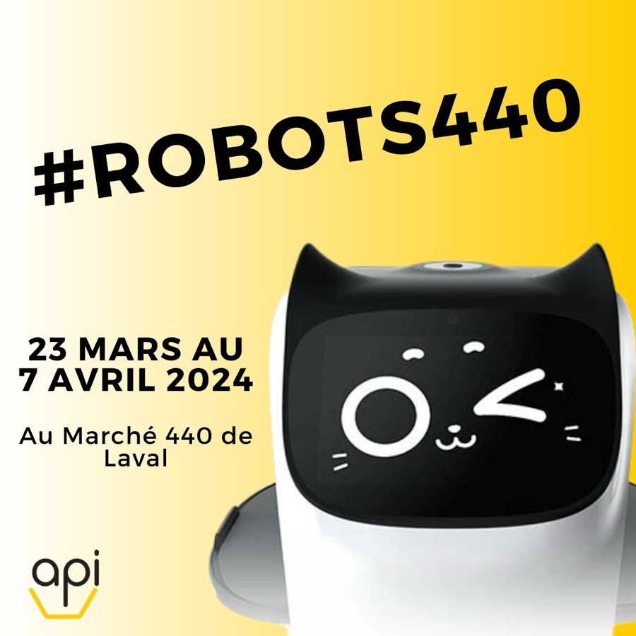 Laval Innov - se faire servir par des robots au Marche 440